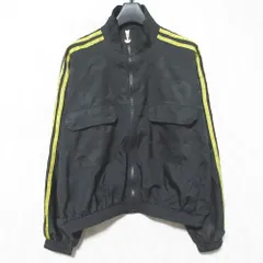 美品 adidas x marimekko アディダス マリメッコ トラック トップ ジャケット H20185 サイズS ブラック レディース 古着 中古 USED