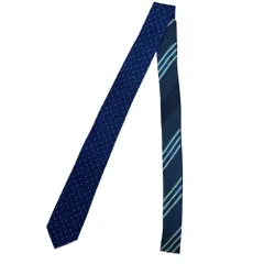 未使用級✨️ ドリスヴァンノッテン ネクタイ ストライプ オレンジ リネン シルク 未使用級✨️ ドリスヴァンノッテン ネクタイ ストライプ オレンジ