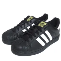 未使用 adidas アディダス SUPERSTAR TD スーパースター ローカット スニーカー JI3156 27cm ブラック メンズ 古着 中古 USED