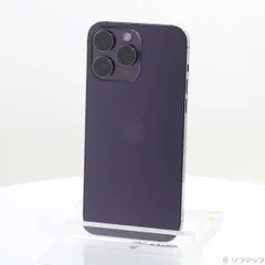 〔中古品〕 iPhone14 Pro Max 1TB ディープパープル MQ9N3J／A SIMフリー【198】