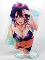 【中古】アクリルスタンド・アクリルパネル [単品] 八尋実桜 ななめアクスタ #水着取れちゃいそう!? 「PC/PS4/Switchソフト 制服カノジョ2 ガチ恋BOX」 同梱特典
