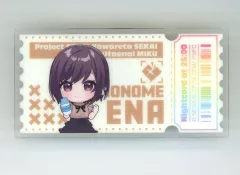 【中古】バッジ・ビンズ 東雲絵名 「劇場版プロジェクトセカイ 壊れたセカイと歌えないミク×ローソン アクリルバッジB」