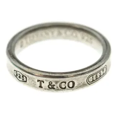 TIFFANY & Co. (ティファニー) 1837 ナローリング 指輪 シルバー 925