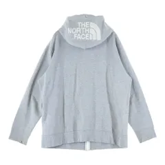 THE NORTH FACE (ザノースフェイス) フード ロゴ刺繍 リアビュー フルジップ フーディグレー NT61440