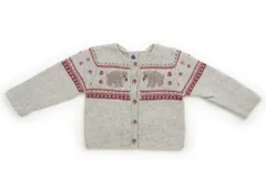 【プチバトー/PETITBATEAU】カーディガン 80サイズ 女の子【子供服・ベビー服】（1998422）