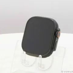 〔展示品〕 Apple Watch Ultra 2 GPS + Cellular 49mm ブラックチタニウムケース バンド無し【262】
