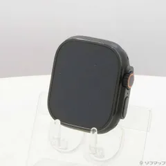〔展示品〕 Apple Watch Ultra 2 GPS + Cellular 49mm ブラックチタニウムケース バンド無し【258】