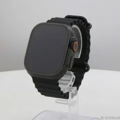 〔展示品〕 Apple Watch Ultra 2 GPS + Cellular 49mm ブラックチタニウムケース ブラックオーシャンバンド【352】