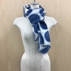 薄手水玉カシミヤストール　F1205A04