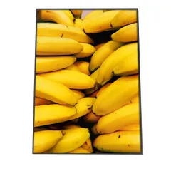 【A3サイズ（約30×42cm）】【an-poster-517】バナナ 料理 食品 ポスター 朝食 インテリア 飲食店 スーパー キッチン 旅館 ホテル ロビー 料理 食べ物 フード ドリンク  縦