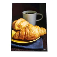 【A3サイズ（約30×42cm）】【an-poster-590】パン 料理 食品 ポスター 朝食 インテリア 飲食店 スーパー キッチン 旅館 ホテル ロビー 料理 食べ物 フード ドリンク  縦