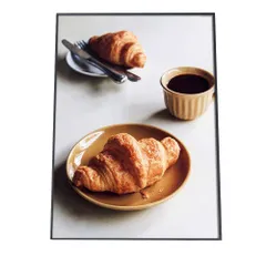 【A3サイズ（約30×42cm）】【an-poster-591】パン 料理 食品 ポスター 朝食 インテリア 飲食店 スーパー キッチン 旅館 ホテル ロビー 料理 食べ物 フード ドリンク  縦