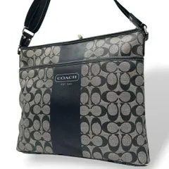 コーチ ショルダーバッグ 黒 ブラック シグネチャー ヘリテージ ウェブ PVC レザー 斜め掛け可 ロゴ F70562 s74 ハンドバッグ トートバッグ COACH
