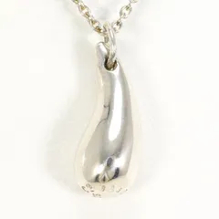 ティファニー　ティアドロップ　シルバー　ネックレス　necklace　総重量約2.9g　約41cm