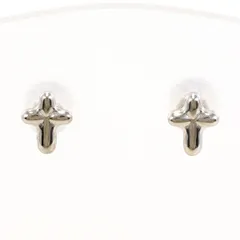 K18WG　ピアス　pierced earrings　総重量約0.3g