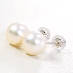 K14WG　ピアス　pierced earrings　パール（真珠）　総重量約1.3g