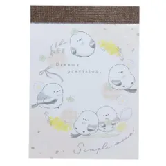 ずっとシマエナガ ミニミニメモ フラワーリース