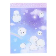 ずっとシマエナガ ミニミニメモ ぽんぽんシマエナガ