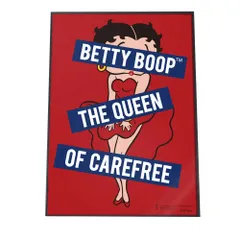 【A4サイズ（約21x30cm）】【betty-poster-1004】アメコミ ポスター Betty Boop(ベティー ブープ) 正規品 ベティーちゃん キャラクター アニメ 映画 アメリカ コミック 漫画 ベティ ダイナー カフェ マリリン 縦