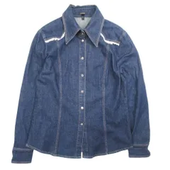 新品未使用　ESCADA エスカーダ　レザーブルゾン　ジャケット　デニム 2025年最新】エスカーダ ジャケットの人気アイテム - メルカリ