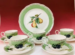 未使用品⭐︎Noritakeノリタケ　「ロイヤルオーチャード」シリーズ カップ&ソーサーサロンセットA