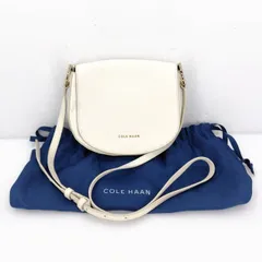 05w16850 コールハーン COLE HAAN  クロスボディバッグ  アイボリー  レディース  ショルダーバッグ  【中古品】