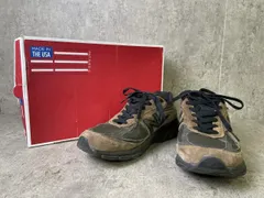 【中古】USA製 New Balance ﾆｭｰﾊﾞﾗﾝｽ ｽﾆｰｶｰ 990MG4 米国製 ｱﾒﾘｶ製 ﾌﾞﾗｳﾝ 27.5CM 33943024