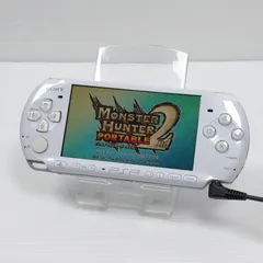 PSP 3000 パールホワイト 動作確認済み FW6.60 前期型モデル 訳あり ソニー プレイステーション ポータブル SONY PlayStation Portable psp