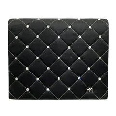 ハナエモリ　キルティング　スタッズ　バッグ　ショルダーバッグ　クラッチバッグ　レディース