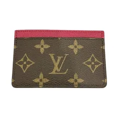 ルイヴィトン　Louis Vuitton　モノグラム　ポルトカルトサーンプル　M60703　ブランド小物　カードケース　レディース　美品