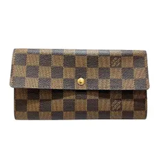 ルイヴィトン　Louis Vuitton　ダミエ　ポルトフォイユサラ　N61724　長財布　ユニセックス　美品