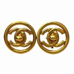 シャネル　CHANEL　ココマーク　ラウンド　97P　ブランド小物　イヤリング　レディース