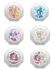 キミとアイドルプリキュア♪ おしゃれリングライト　全6種セミコンプリートセット　　キュアアイドル &   キュアウインク &キュアキュンキュン &  キュアズキューン &  キュアキッス &  集合B