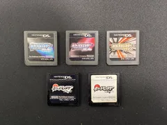 【七重浜店25-2-251205】 中古品 ポケットモンスター ダイヤモンド パール プラチナ ブラック ホワイト Nintendo DS ニンテンドー 5本セット ソフトのみ ポケモン