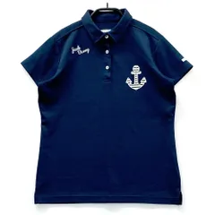 サイズ：1 JACK BUNNY ジャックバニー  半袖ポロシャツ  ネイビー系 [240101554055] ゴルフウェア レディース ストスト