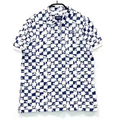 サイズ：1 PEARLY GATES パーリーゲイツ  半袖ポロシャツ 総柄 ホワイト系 [240101555126] ゴルフウェア レディース ストスト