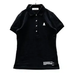 サイズ：34 MARK&LONA マークアンドロナ  半袖ポロシャツ スカル  ブラック系 [240101555141] ゴルフウェア レディース ストスト