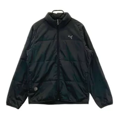 サイズ：L PUMA GOLF プーマゴルフ  ダウン ジップジャケット  ブラック系 [240101581886] ゴルフウェア メンズ ストスト