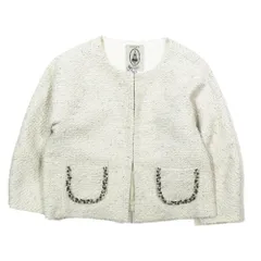 【未使用】ルールロジェット ツイード デニムジャケット 未使用】ルールロジェット ツイード デニムジャケット 2025年最新