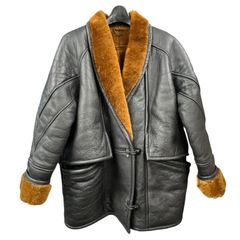 OTTO collection リアルムートン レザージャケット Mサイズ - メルカリ