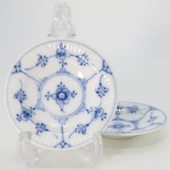 美品】ロイヤルコペンハーゲン ブルーフルーテッド プレイン 皿19cm 2