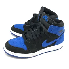 【倉吉店】 中古 NIKE | ナイキ スニーカー AIR JORDAN 1 RETRO HIGH OG GS FD1437-042 ブラック 24.5cm 【128】