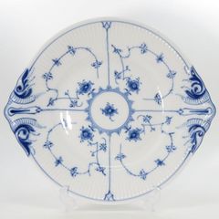ブルーフルーテッド プレイン シェルディッシュ 17cm - メルカリ