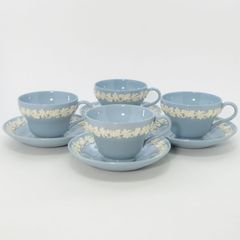 ロイヤルコペンハーゲン ボウル□ブルーフルーテッド プレインレース