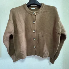 GU ミドルゲージクルーネックカーディガン　XLサイズ