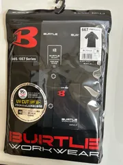 A【A24-55】◇BURTLE    サイズM    半袖ポロシャツ　黒　無地