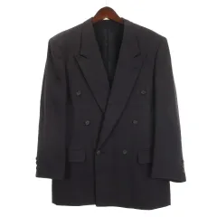 johnny rogan テーラード ジャケット ダブル ネイビー S 251202E