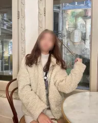 ザラ アイボリー ブークレ ジャケット L