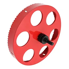 バイメタル ホールソー ホルソー 245mm 電動 ドリル 木工 鉄板 ドリルビット チップホールソー ステンレス 石膏 プラスチック 穴開け DIYのサムネイル