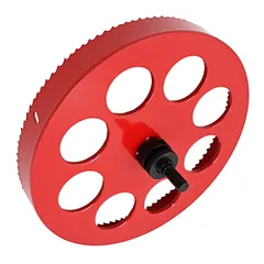 バイメタル ホールソー ホルソー 235mm 電動 ドリル 木工 鉄板 ドリルビット チップホールソー ステンレス 石膏 プラスチック 穴開け DIYのサムネイル